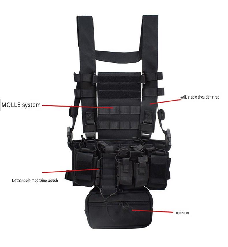 Tactical Chest Rig Vest with D - Outdoor Adventure Vest recension och pris