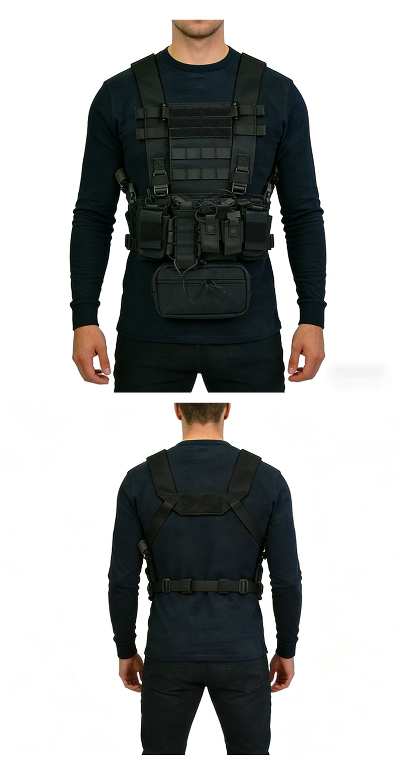 Tactical Chest Rig Vest with D - Outdoor Adventure Vest recension och pris