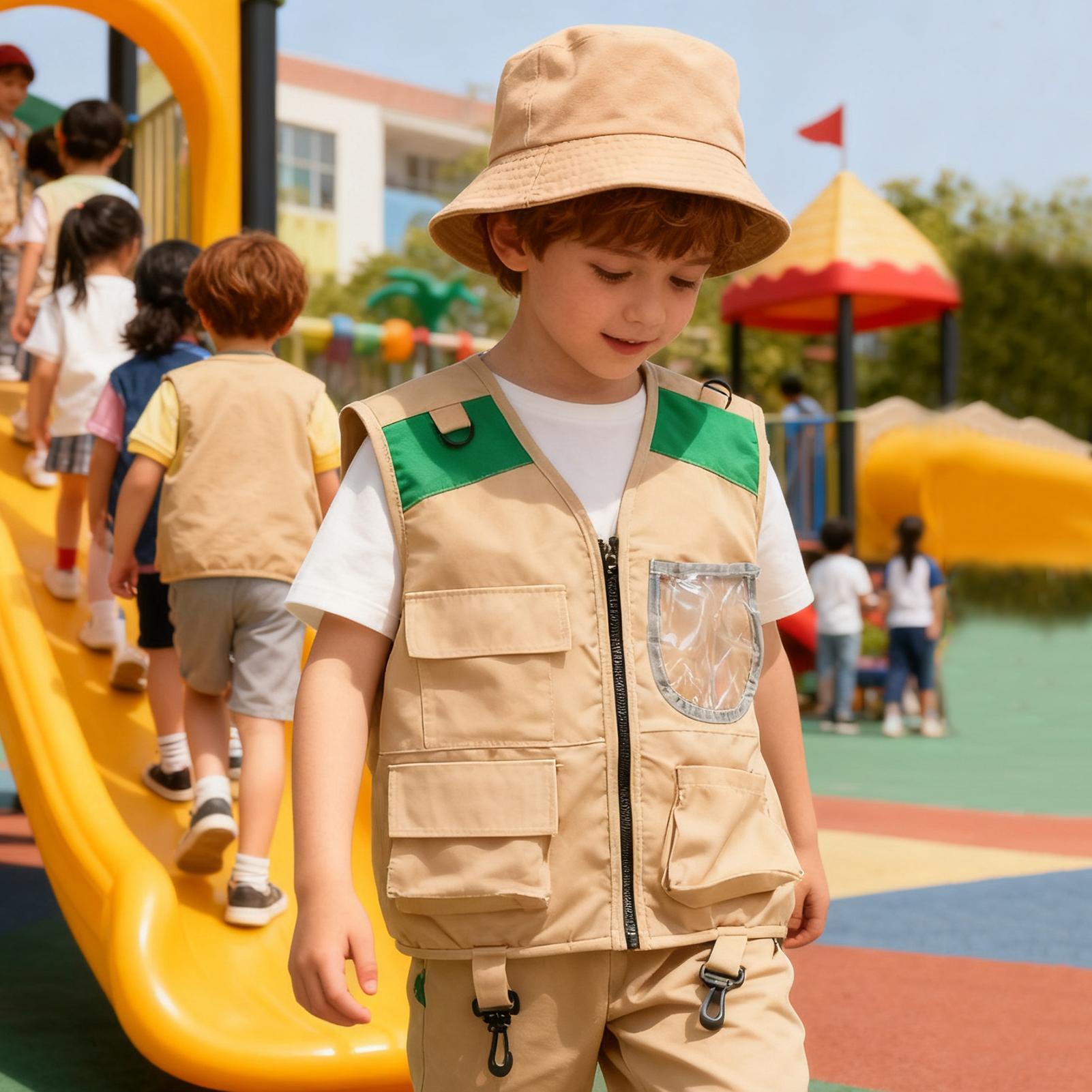 Kids Explorer hat and vest Cos - Outdoor Adventure Vest recension och pris