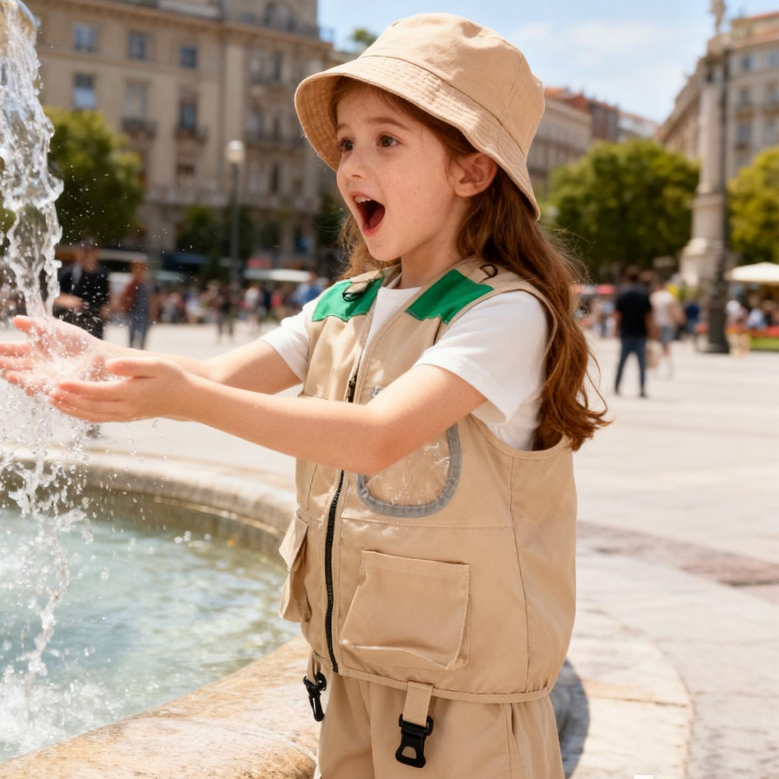Kids Explorer hat and vest Cos - Outdoor Adventure Vest recension och pris