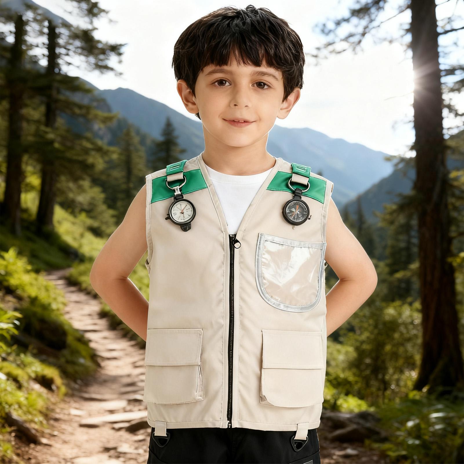 Kids Explorer Vest Costume Saf - Outdoor Adventure Vest recension och pris