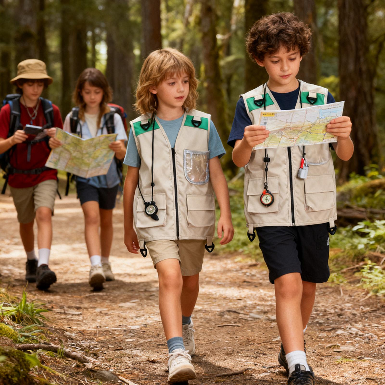 Kids Explorer Vest Costume Saf - Outdoor Adventure Vest recension och pris