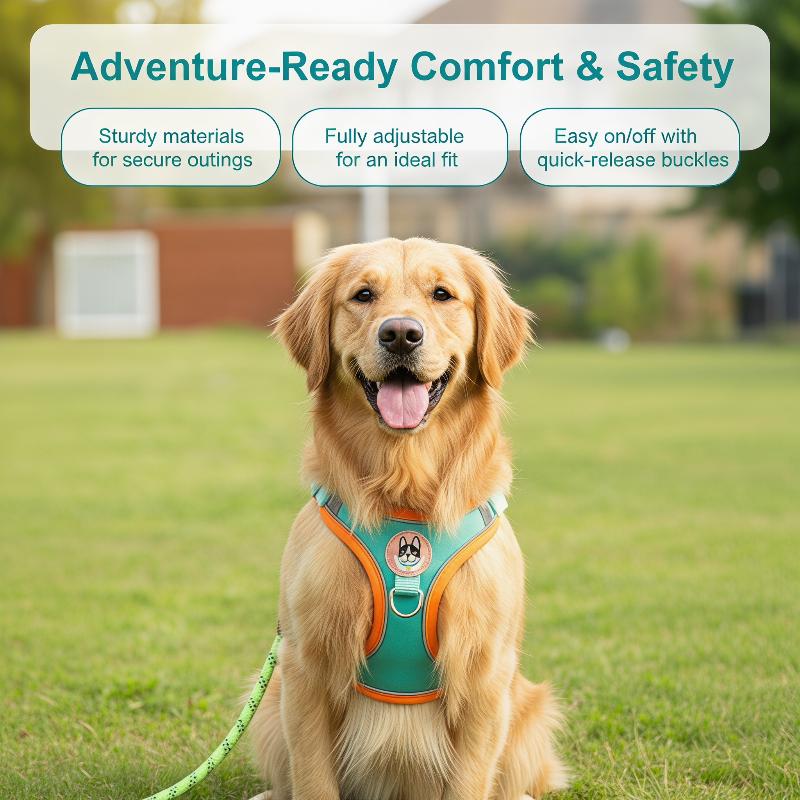 Lightweight Adjustable Dog Har - Outdoor Adventure Vest recension och pris