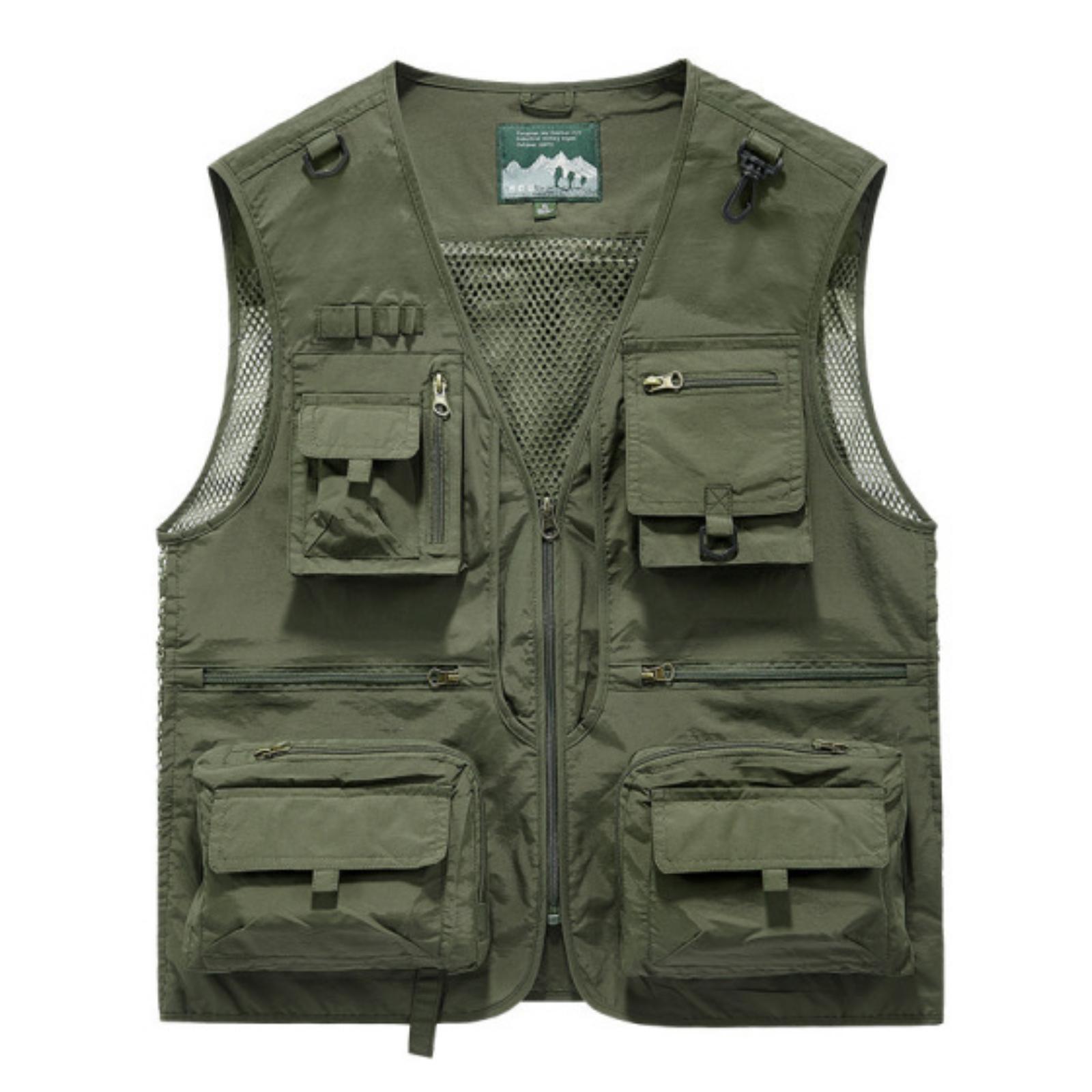 Mens Sleeveless Utility Vest N - Outdoor Adventure Vest recension och pris