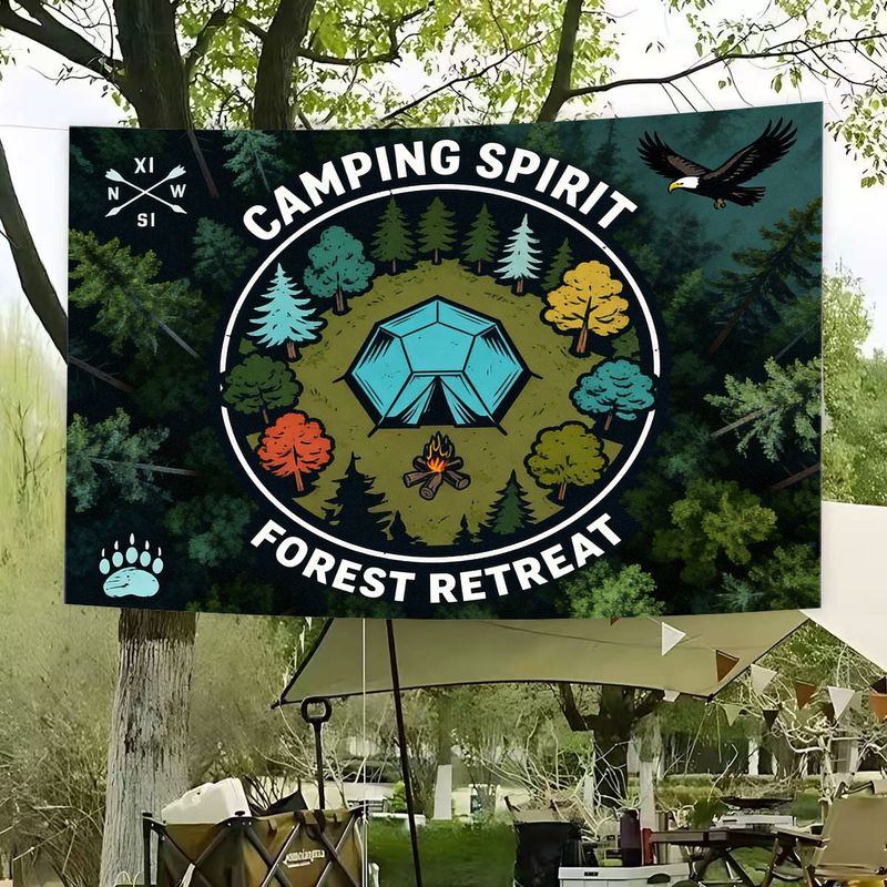 VIKAMA Camping Spirit Tapestry - Outdoor Adventure Retreats recension och pris
