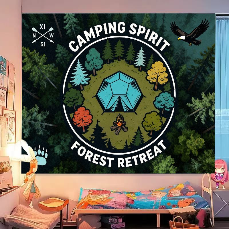 VIKAMA Camping Spirit Tapestry - Outdoor Adventure Retreats recension och pris