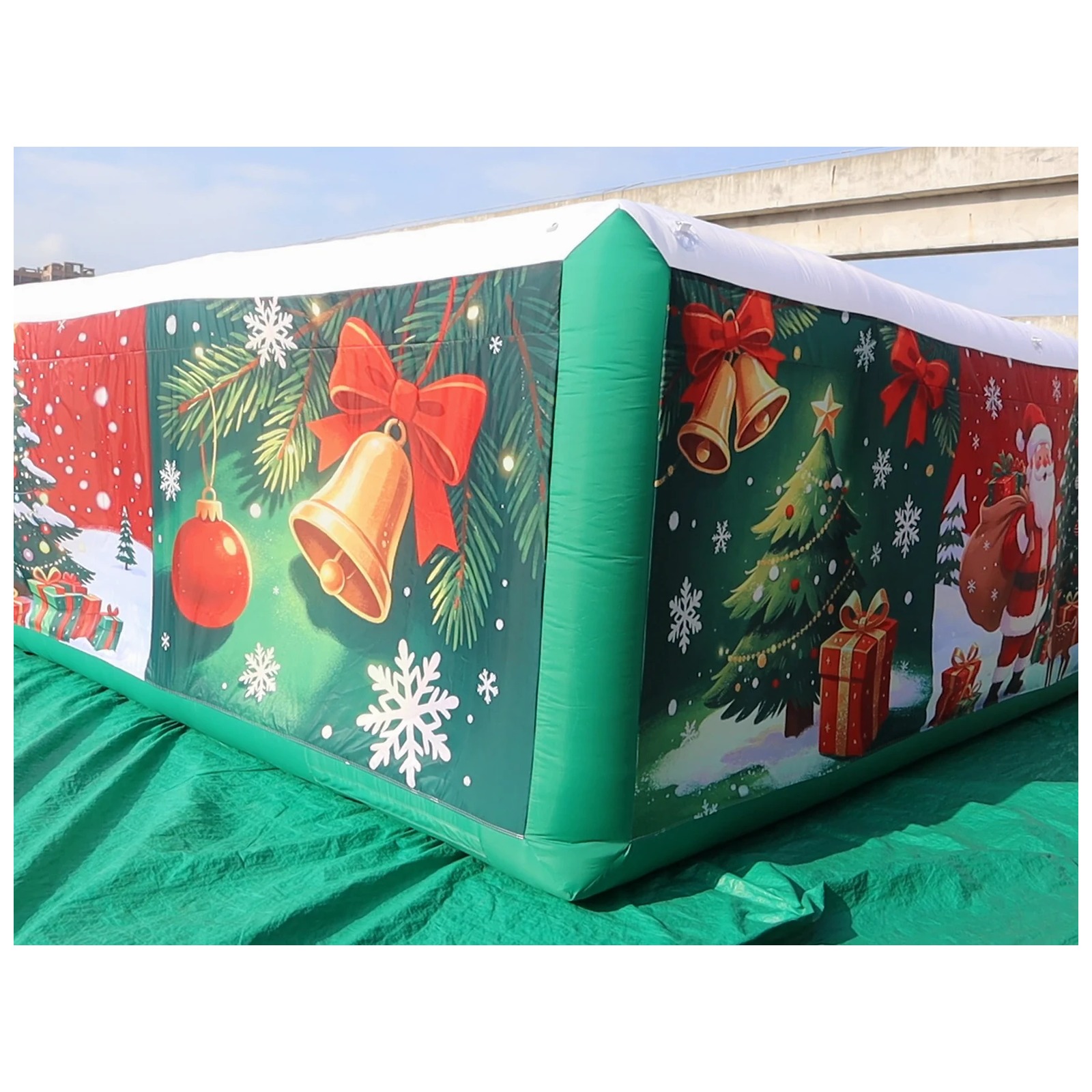 Commercial Long Inflatable Maz - Outdoor Adventure Kids Party recension och pris