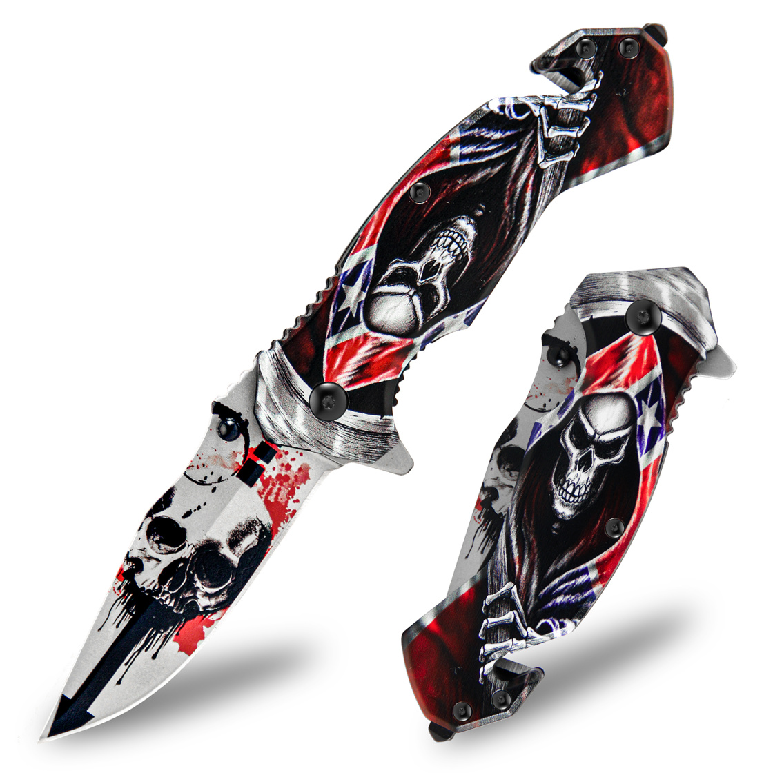 Cool Skull Ghost Head Pattern  - Outdoor Adventure Holidays recension och pris