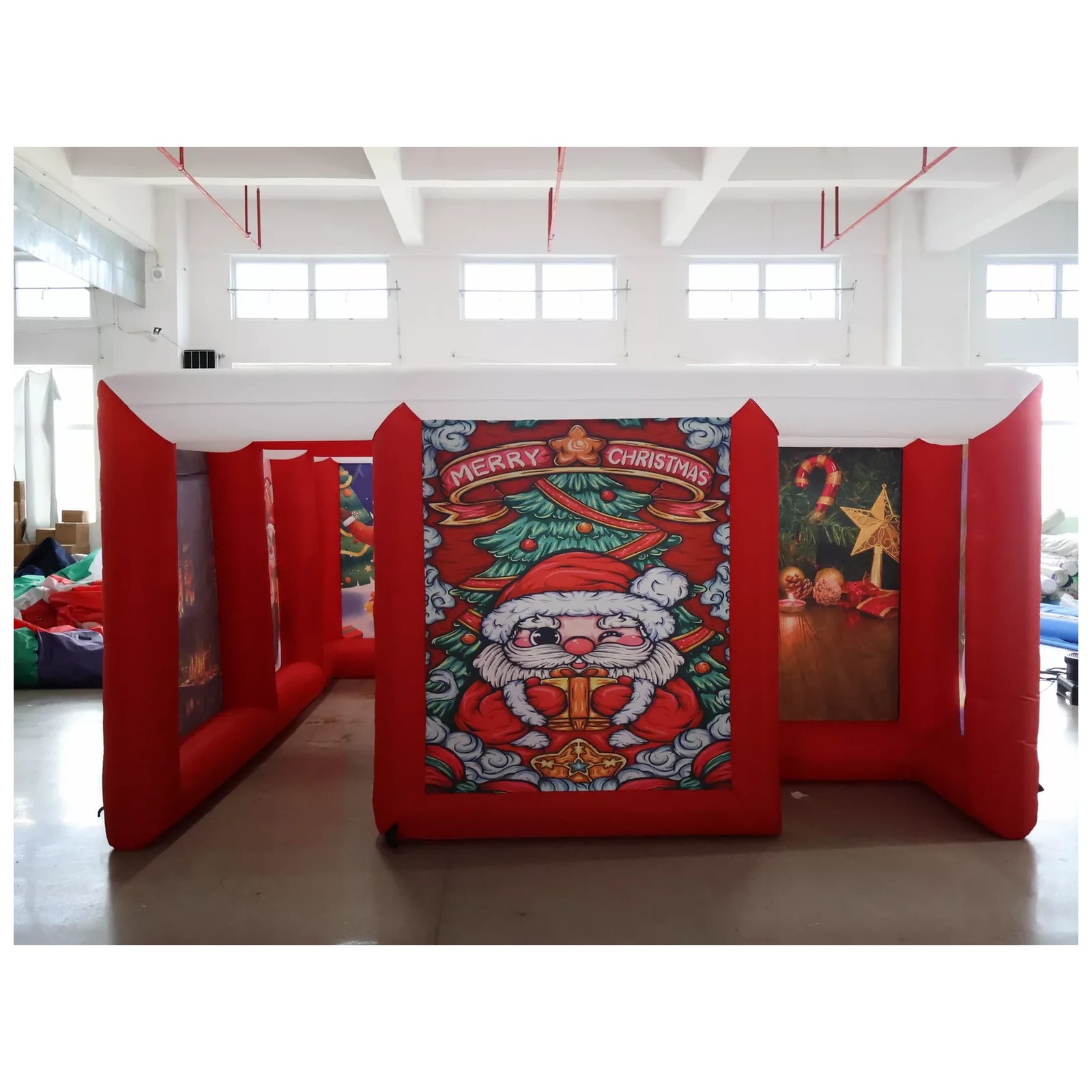 Outdoor Red Covered Inflatable - Outdoor Adventure Kids Party recension och pris